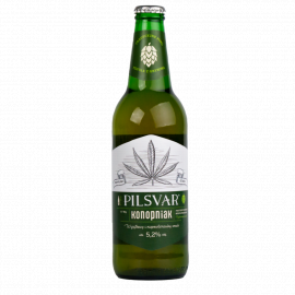 Piwo Grybów Pilsvar Konopniak 5,2% 500 ml