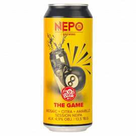 Piwo Nepo The Game 4,9% 500 ml Puszka
