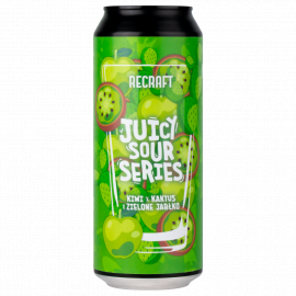 Piwo Recraft Juicy Sour Series – Kiwi x Kaktus x Zielone Jabłko 3,8% 500 ml Puszka