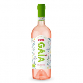 Wino Eco Gaia Organic 12% różowe półwytrawne 750 ml