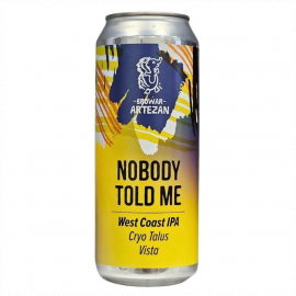 Piwo Artezan Nobody Told Me 7% 500 ml Puszka
