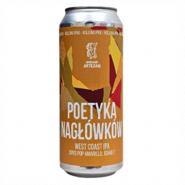 Piwo Artezan Poetyka Nagłówków 7,3% 500 ml Puszka