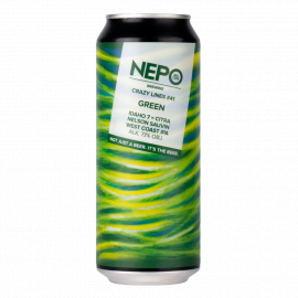 Piwo Nepo Green - Crazy Lines #41 7% 500 ml Puszka