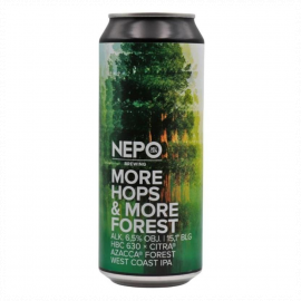 Piwo Nepo More Hops & More Forest 6,5% 500 ml Puszka