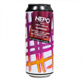 Piwo Nepo Superior - Crazy Lines #45 6,3% 500 ml Puszka