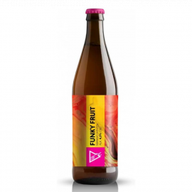 Piwo Funky Fluid Funky Fruit: Peach Weizen 4,5% 500 ml