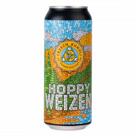 Piwo Trzech Kumpli Hoppy Weizen 4,9% 500 ml Puszka