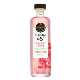 Drink Punch Club Pink Gin & Tonic 48% 500 ml