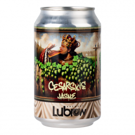 Piwo Lubrow Cesarskie Jasne 5,3% 330 ml puszka