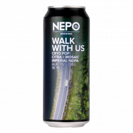 Piwo Nepo Walk With Us - 2023 7,6% 500 ml Puszka