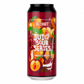Piwo Recraft Juicy Sour Series – Fruits & Spices 3,9% 500 ml Puszka