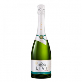 Wino Musujące Alita Livi Alcohol Free 0,5% białe półwytrawne 750 ml
