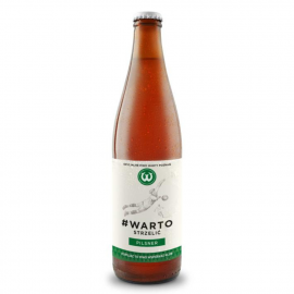 Piwo Warto Strzelić Pilsner 5% 500 ml