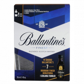 Whisky Ballantine's 7 YO 40% 700 ml + szklanka