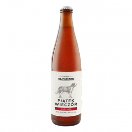 Piwo Za miastem Piątek Wieczór Hazy APA 5,2% 500 ml