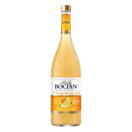 Wódka Biały Bocian Cytryna na Miodzie 28% 500 ml