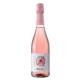Wino musujące Cantine Borga Prosecco D.O.C. Rose' - Brut Millesimato 11,5% różowe wytrawne 750 ml