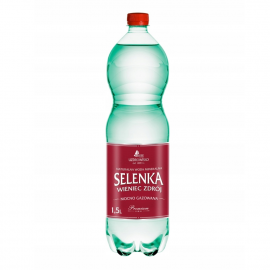 Woda Selenka mocny gaz 1500 ml