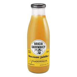 Sok Bracia Sadownicy Tłoczone Jabłko Z Pomarańczą 750 ml