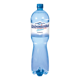 Woda Ustronianka Mineralna gazowana 1500 ml