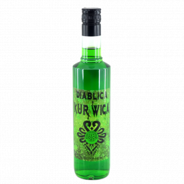Wódka Kurnwica Diablica 76% 500 ml
