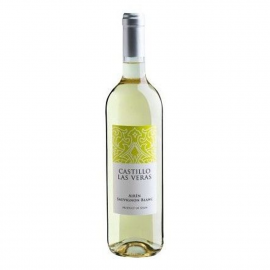 Wino Las Veras Airen-Sauvignon Blanc białe wytrawne 750 ml