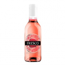 Wino Fresco Frizzante Fragola 5,5% różowe słodkie 330 ml