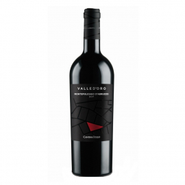 Wino Valle D'Oro Doc Montepulciano D'Abruzzo 13% czerwone wytrawne 750 ml
