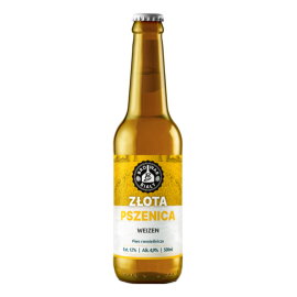 Piwo Złota Pszenica Weizen Browar Biały 4,9% 500 ml