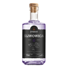 Okowita rzemieślnicza Śliwowica Dyssov 50% 700 ml