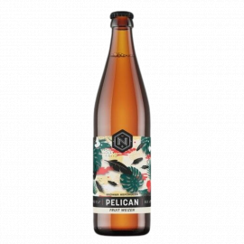 Piwo Nepomucen Pelican Fruit Weizen 4,9% 500 ml