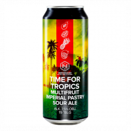 Piwo Nepomucen Time For Tropics - Multifruit Imperial Pastry Sour Ale 7,5% 500 ml puszka