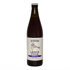 Piwo Za Miastem Lekkie Życie Fruit Ale z Porzeczką 4,6% 500 ml