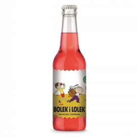 Oranżada Czerwona Bolek i Lolek 20% Soku 330 ml