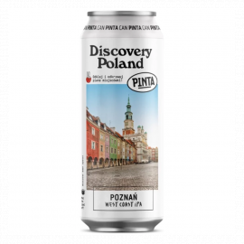 Piwo Pinta Discovery Poland Poznań - West Coast IPA 6,4% 500 ml Puszka