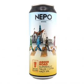 Piwo Nepomucen Abeer Road Superdelic Talus, Citra Hazy IPA 5,6% 500 ml puszka