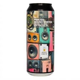 Piwo Piwne Podziemie Pinkish Sound System - Fruited Double New England IPA 7,5% 500 ml Puszka