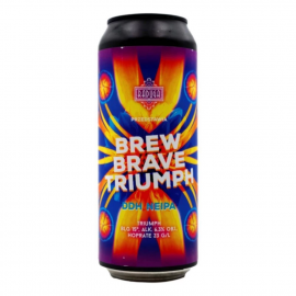 Piwo Raduga Brew Brave Triumph - DDH NEIPA 6,3% 500 ml Puszka