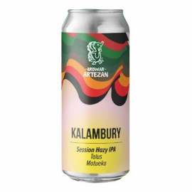 Piwo Artezan Kalambury Session Hazy IPA 5% 500 ml puszka