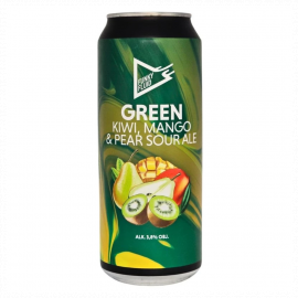 Piwo Funky Fluid Green - Kiwi, Mango, Pear Sour Ale 3,8% 500 ml Puszka