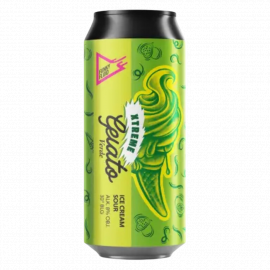 Piwo Funky Fluid Gelato Xtreme Verde - Ice Cream Sour 8% 500 ml Puszka