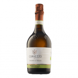Wino Corvezzo Prosecco Linea Classica DOC extra dry BIO 11,5% białe wytrawne 750 ml