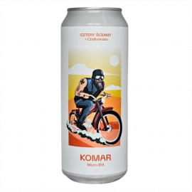 Piwo Cztery Ściany Komar - Micro IPA 4,1% 500 ml puszka