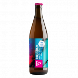 Piwo Funky Fluid Free Citrus Crazy - Non-Alcoholic Calamansi Hazy IPA 0,5% 500 ml