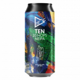 Piwo Funky Fluid Ten 10 Hops - NEIPA 6,5% 500 ml Puszka