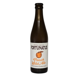 Piwo Fortuna Fortunatus Peach Wild Ale Wine Cognac Barrel Blend 5,6% 330 ml