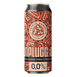 Piwo Trzech Kumpli Unplugged Citrus Apa 0% 500 ml puszka