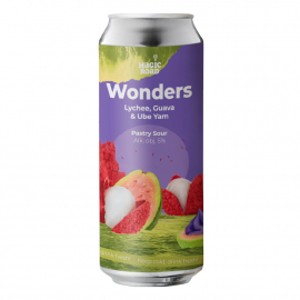Piwo Wonders Lychee, Guava & Ube Yam 5% 500 ml