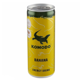 Energetyk Komodo Banan 250 ml puszka