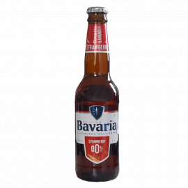 Piwo Bavaria Strawberry Bezalkoholowa Truskawka 0% 330 ml